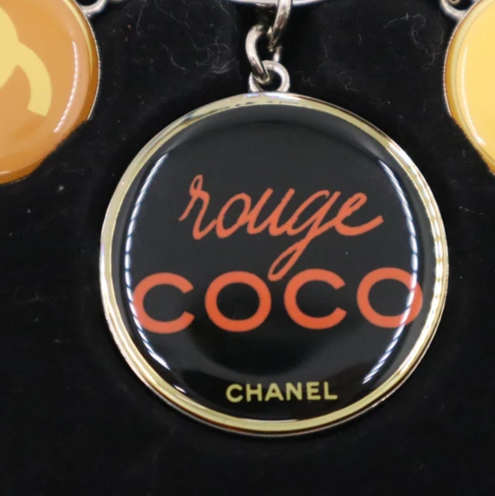 Chanel Rouge Coco Keychain Set/Bag Charm - Picture 6 of 11